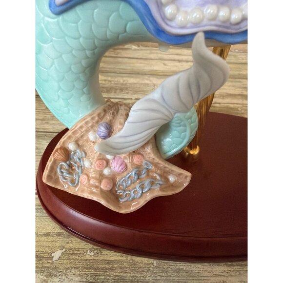 2002 Lenox Carousel Horse "Ocean Fantasy Seahorse" Ltd Ed 1500 w/COA No Box - Picture 10 of 16